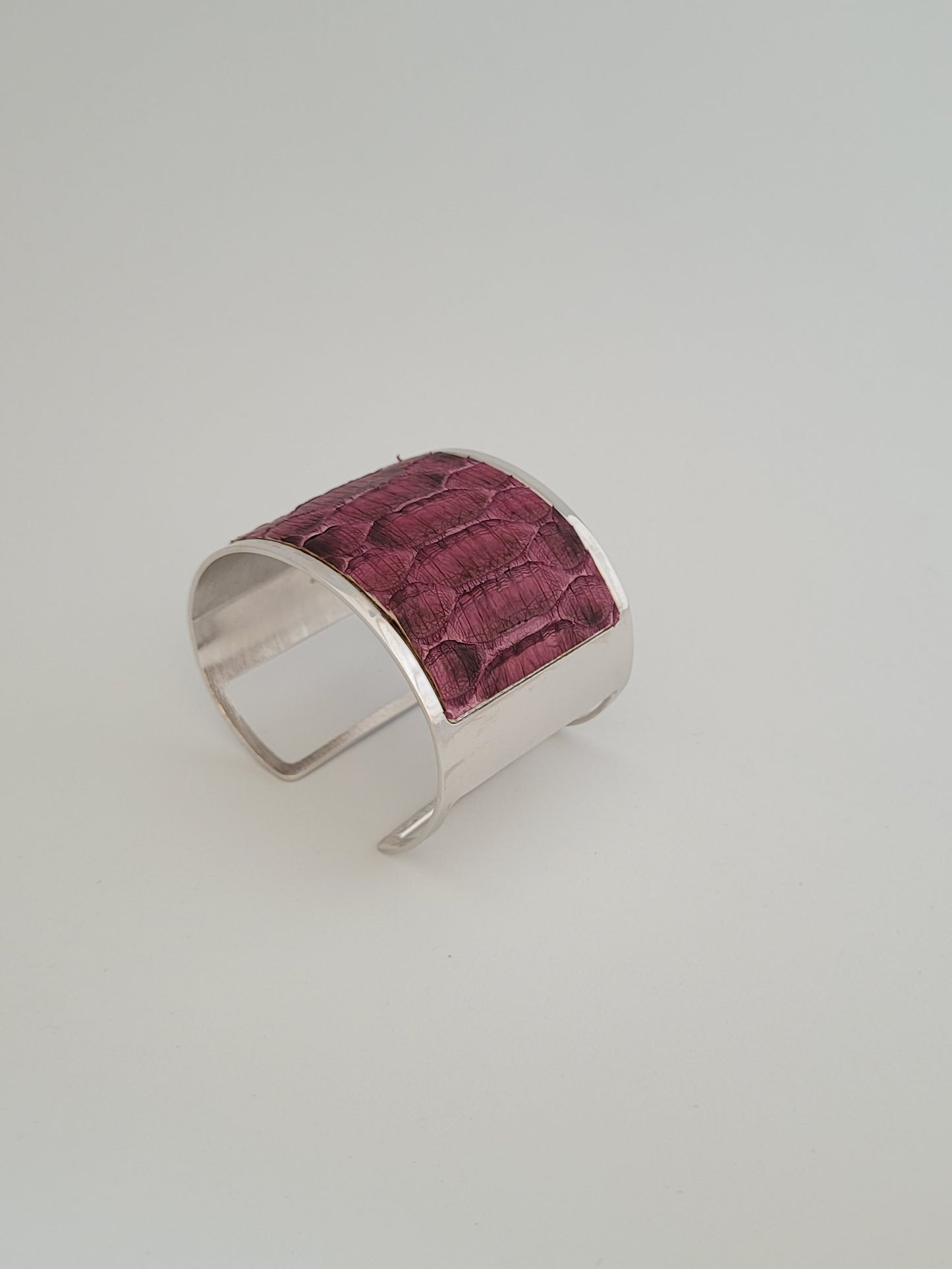 Brazalete SERPIENTE PITÓN PLATA DOUBLE