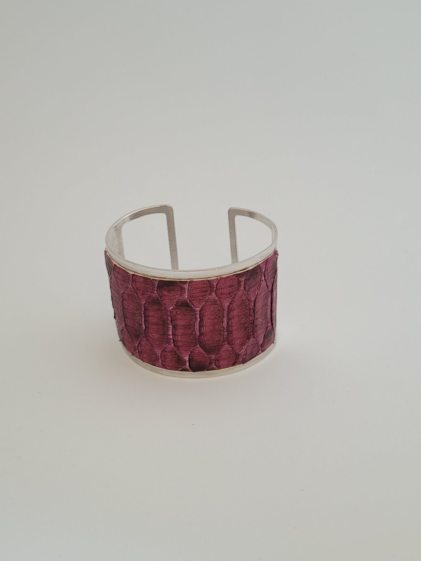 Brazalete SERPIENTE PITÓN PLATA DOUBLE