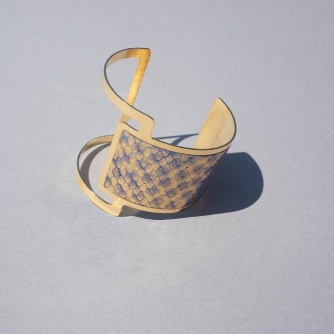 Brazalete PITÓN ORO AIR - MON PETIT PYTHON