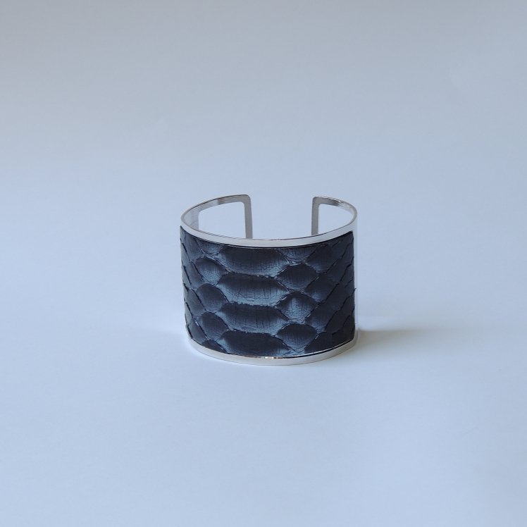 Brazalete PITÓN PLATA DOUBLE - MON PETIT PYTHON