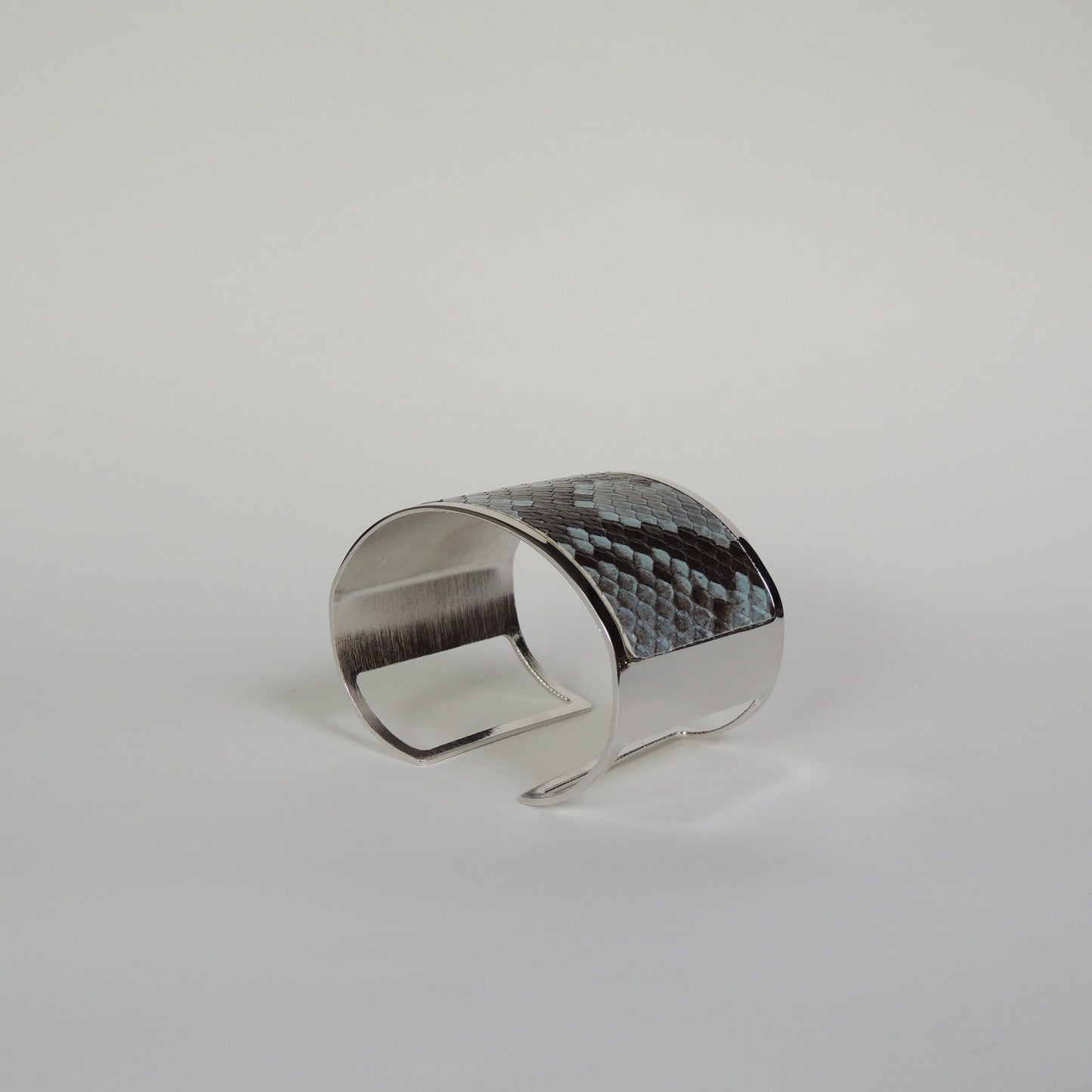 Brazalete PITÓN PLATA DOUBLE - MON PETIT PYTHON