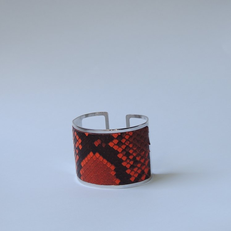 Brazalete PITÓN PLATA DOUBLE - MON PETIT PYTHON