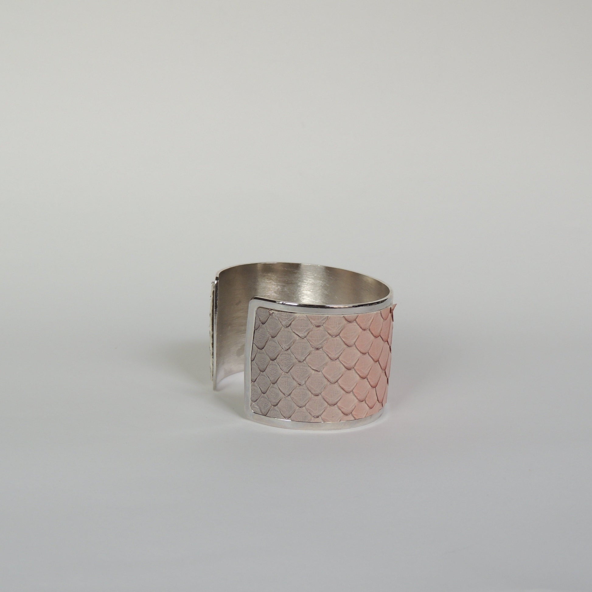 Brazalete PITÓN PLATA MON - MON PETIT PYTHON