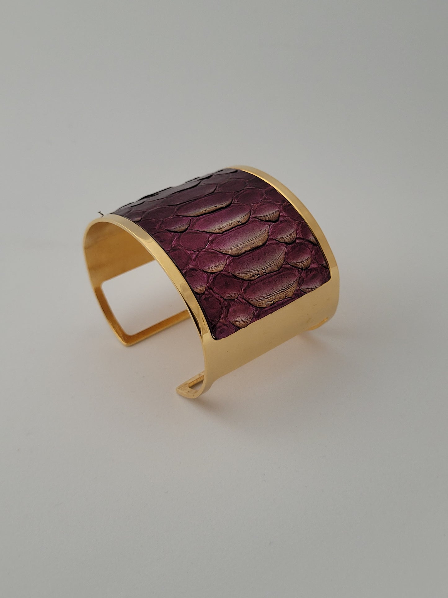 Brazalete SERPIENTE PITÓN ORO DOUBLE