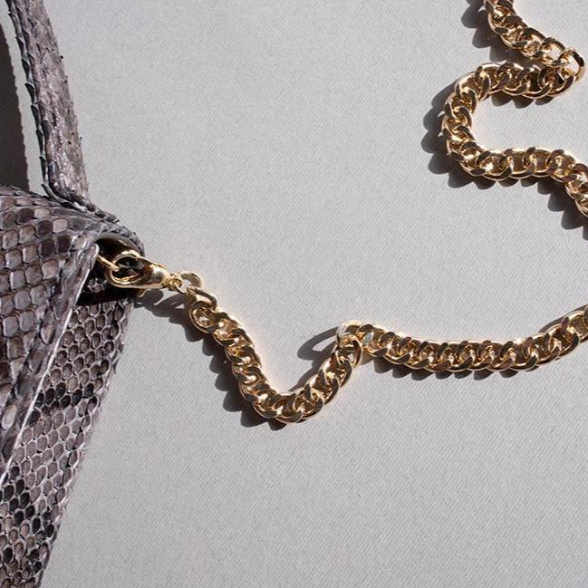 BOLSO PITÓN GRIS SCARL - MON PETIT PYTHON