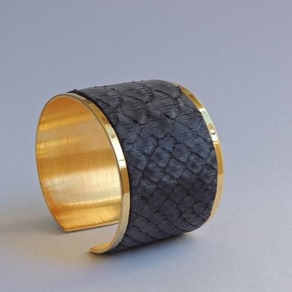 Brazalete PITÓN ORO MON - MON PETIT PYTHON