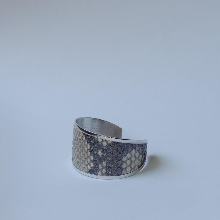Brazalete PITÓN PLATA EST - MON PETIT PYTHON