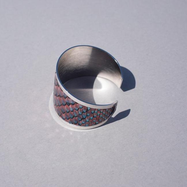 Brazalete PITÓN PLATA EST - MON PETIT PYTHON