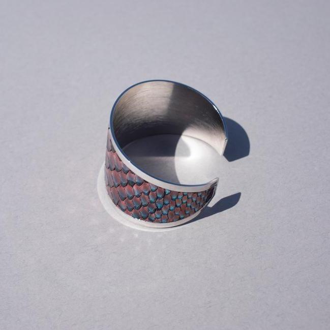 Brazalete PITÓN PLATA EST - MON PETIT PYTHON